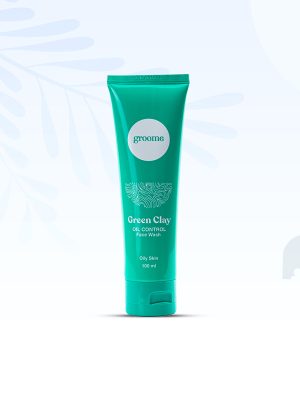 Groome Green Clay Oil Control Face Wash-100ml