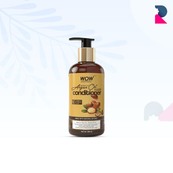 Wow Skin Science Moroccan Argan Oil Conditioner - 300 ml.