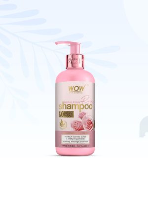 Wow Skin Science Himalayan Rose Shampoo - 300 ml