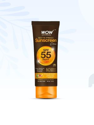 Sunscreen Matte Finish Spf 55 PA+++ - 80 ml.
