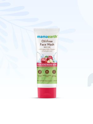 Mamaearth Apple Cider Vinegar  Oil-Free Face Wash - 100 ml