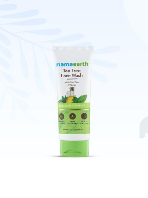 Mamaearth tea tree facewash for acne & pimples - 100 ml