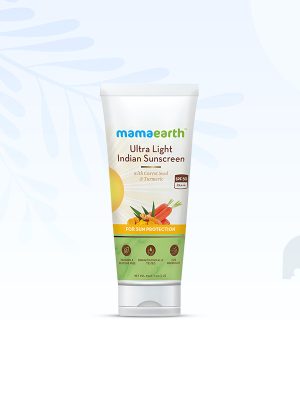 Mamaearth ultra light indian sunscreen SPF50 PA+++ - 80 ml