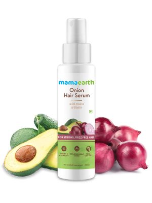 MAMAEARTH Onion Hair Serum For Silky - 100 ml