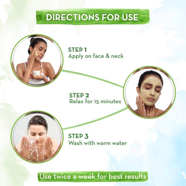 Mamaearth Ubtan Face Pack Mask  100 ml - Image 3