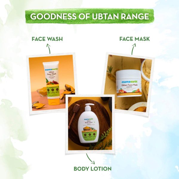Mamaearth Ubtan Face Pack Mask  100 ml - Image 2