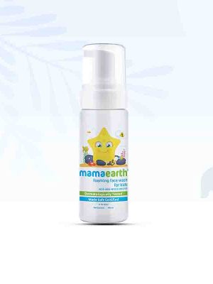 Mamaearth Foaming Face Wash For Kids With Aloe Vera & Coconut For Gentle Cleansing- 150 ml