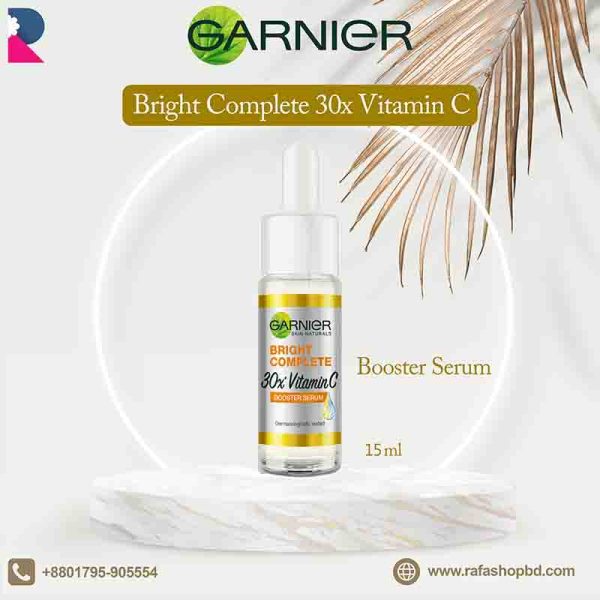 Garnier Bright Complete 30X Vitamin C Booster Face Serum 15ml