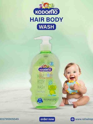 Kodomo Baby Hair & Body Wash 400ml