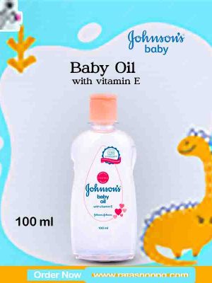 Johnson’s Baby Oil with Vitamin E (100ml)