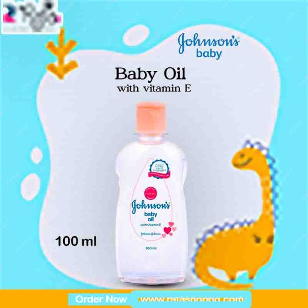 Johnson’s Baby Oil with Vitamin E (100ml)