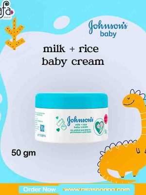 Johnson's Milk + Rice Baby Cream 50g