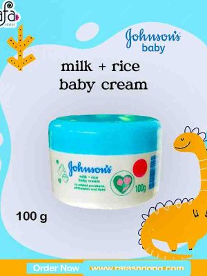 Johnson's Milk + Rice Baby Cream 100g