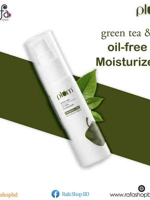 Plum Green Tea Mattifying Face Moisturizer | Matte Finish for Acne Prone and Oily Skin | Lightweight, Matte Formula | Non-Greasy Formula, SLS & Paraben Free, for Women & Men. 50ml