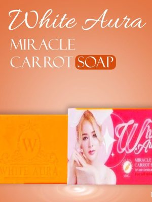 White Aura Carrot Soap 160g