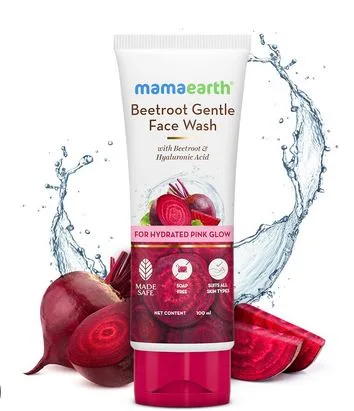 Mamaearth Beetroot Gentle Face Wash -100Ml
