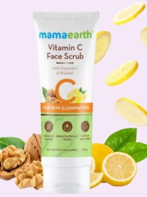 Mamaearth Vitamin C Face Scrub 100g