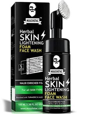 Muuchstac Herbal Skin Lightening Foam Face Wash 100ml