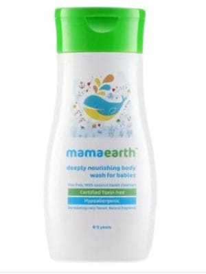 Mamaearth Deeply nourishing wash for babies (200 ml)