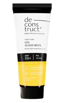 Deconstruct Face Gel Sunscreen SPF 55+ and PA+++